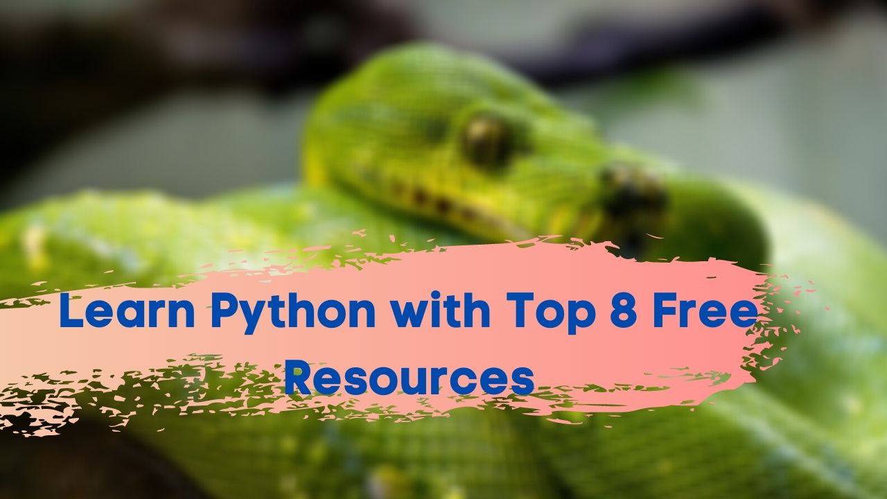 Learn Python with Top 8 Free Resources